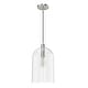 preview thumbnail 2 of 7, Hunter 16" Lochemeade 1-Light Pendant - Kitchen Island, Dining Room, Bedroom - Modern Farmhouse, Contemporary, Industrial