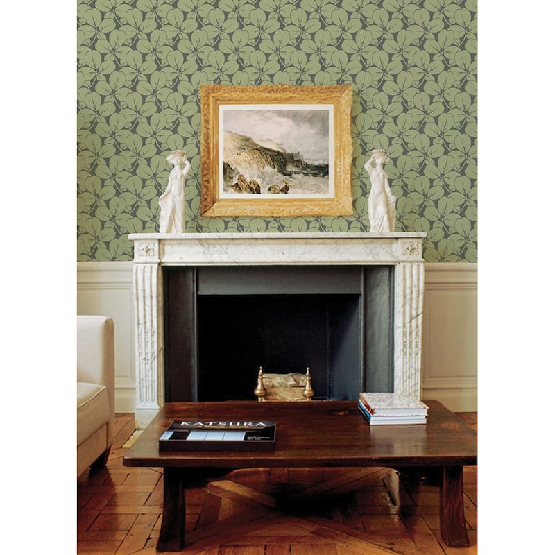 A-Street Prints Robert Green Clover Wallpaper