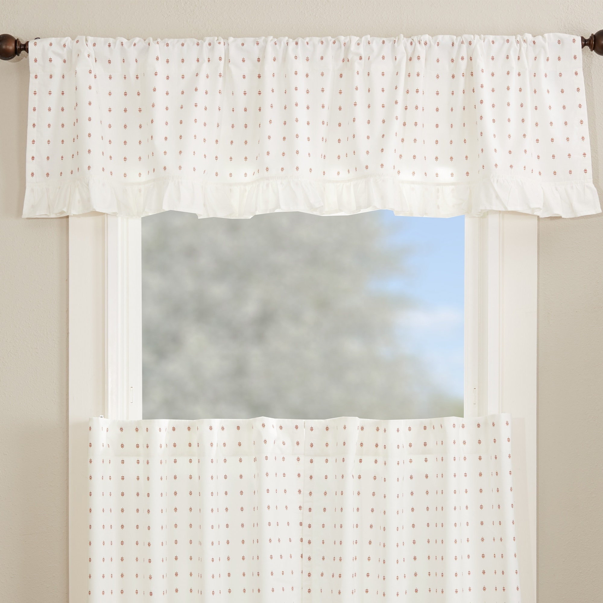 Abigail Ruffled Valance