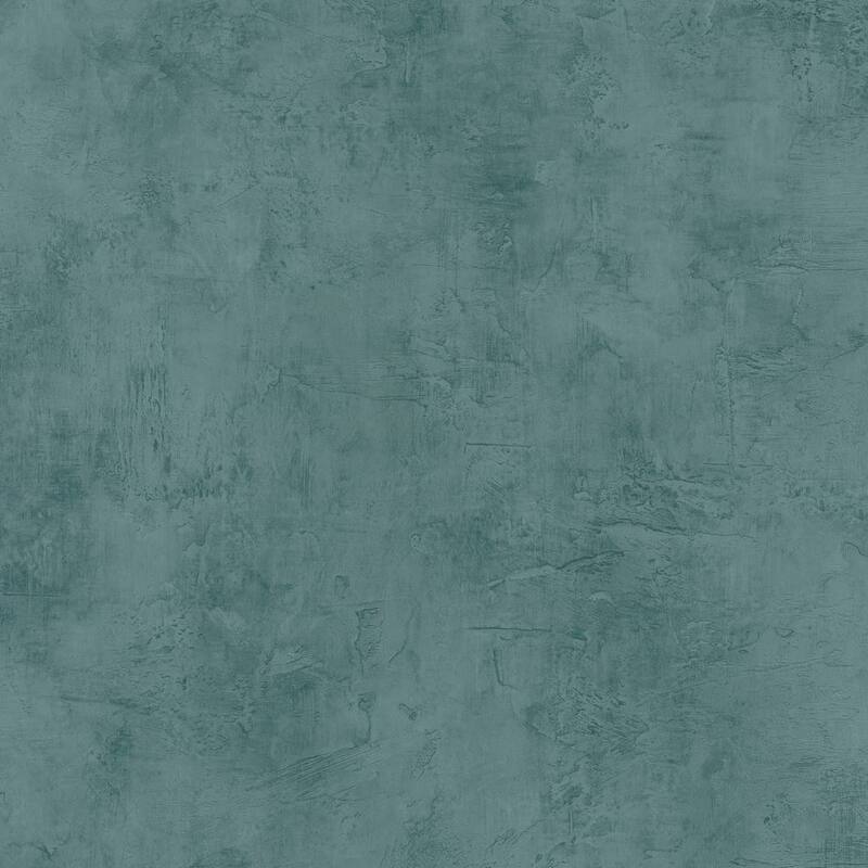 Galerie Wallcoverings The Loft Collection Concrete Effect Matte Finish Vinyl on Non-woven Wallpaper Roll - 33-feet long x 21-inches wide - Green