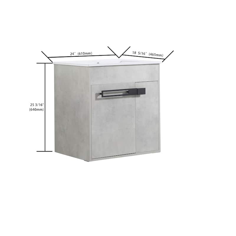 Topcraft Bathroom Vanity with Ceramic Sink