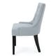 preview thumbnail 68 of 70, Cheney Contemporary Tufted Dining Chairs (Set of 2) by Christopher Knight Home - 21.50" L x 25.00" W x 36.00" H