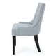 preview thumbnail 22 of 61, Hayden Modern Tufted Fabric Dining Chairs (Set of 4) by Christopher Knight Home
