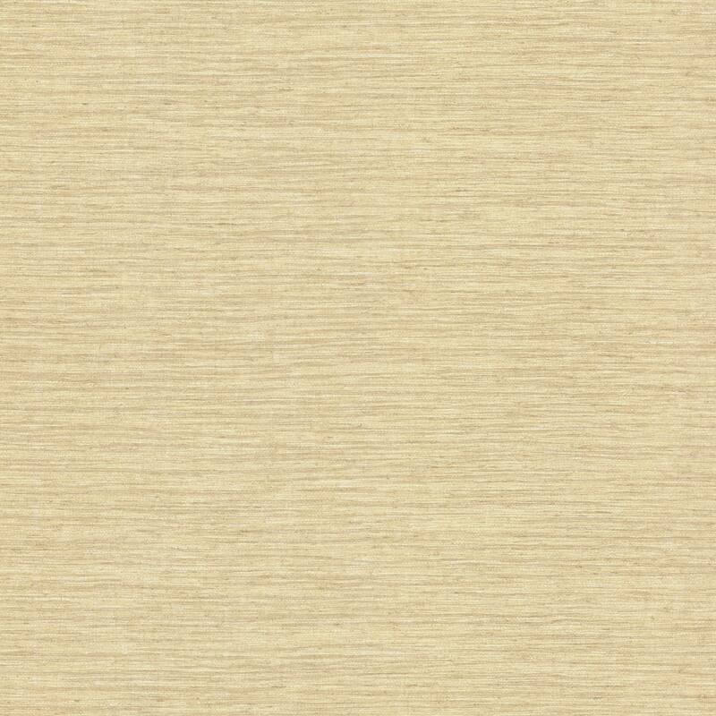 Everest Yellow Faux Grasscloth Wallpaper
