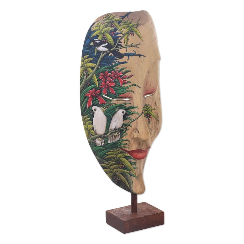 Handmade Forest Beauty Wood Mask (Indonesia)