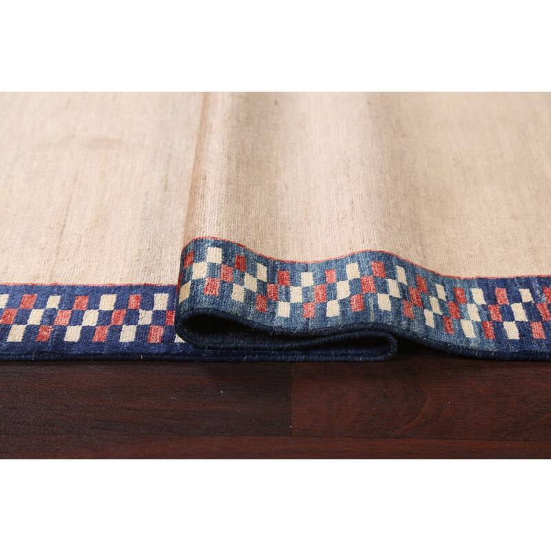 Gabbeh Kashkoli Oriental Staircase Runner Rug Hand-knotted Wool Carpet - 2'10" x 7'11"