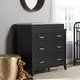 preview thumbnail 4 of 6, Little Seeds Monarch Hill Black Hawken Changing Table Topper
