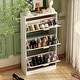 preview thumbnail 16 of 22, Timechee Mirrored Flip Drawer Shoe Cabinet Storage Cabinet Organizer