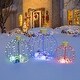 preview thumbnail 4 of 8, VEIKOUS Set of 3 Lighted Christmas Ornaments, 570 LED Outdoor/Indoor Holiday Decor with Multi-Color Lights