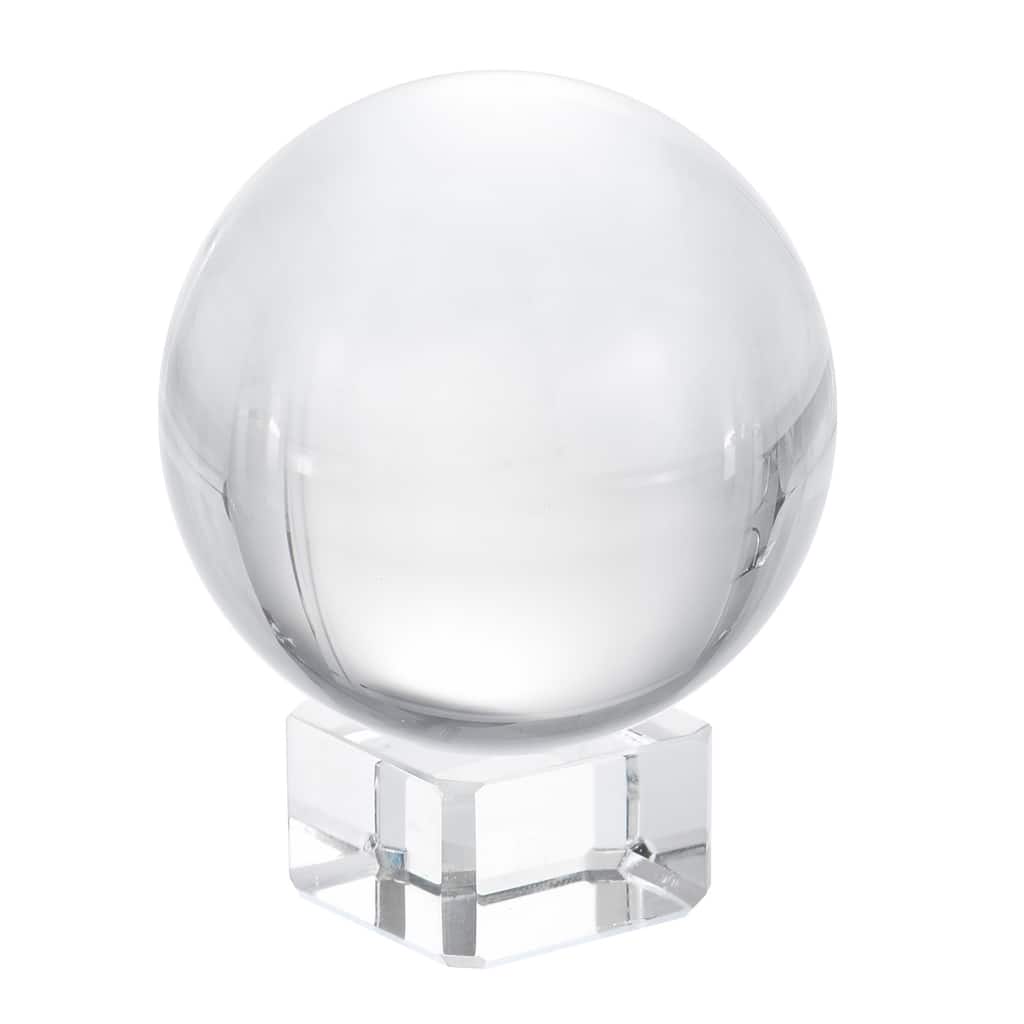 1Set K9 Crystal Ball Decorative Ball with Gift Box and Crystal Stand