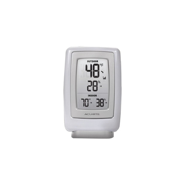 AcuRite 00611A2 AcuRite Digital Indoor / Outdoor Temperature & Humidity Monitor - ± - ±5% Humidity Accuracy
