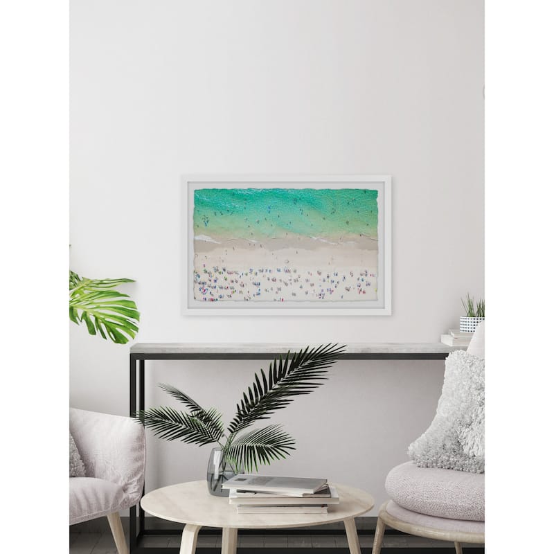 'Beach Destination' Framed Painting Print