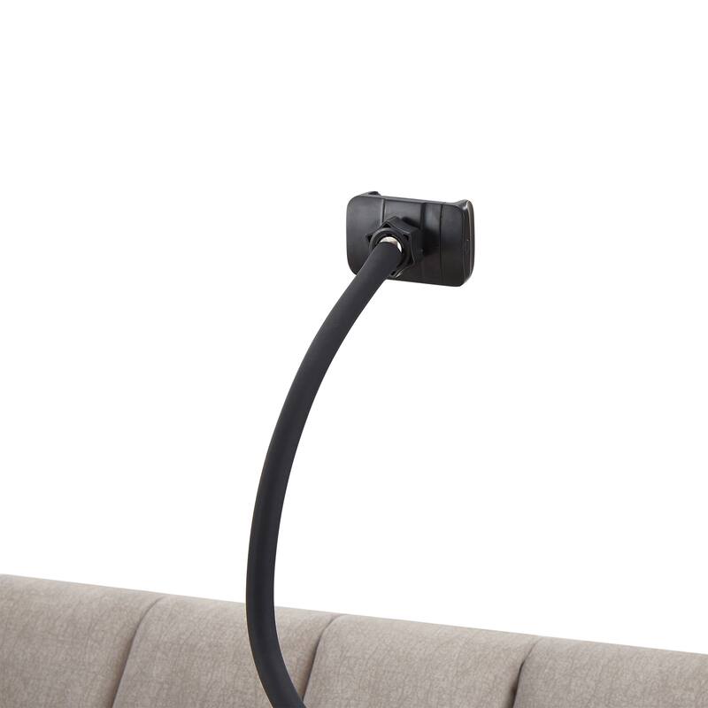 55.9" Convertible Sofa Bed Loveseat Sofa with Three USB Ports