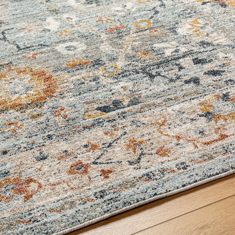Livabliss Transitional Beckham Medallion Area Rug