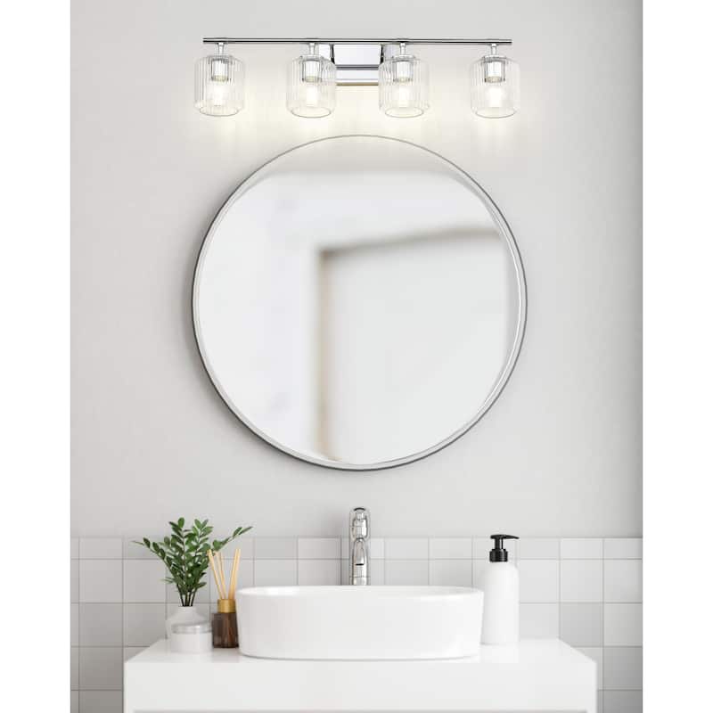 Z-Lite Landon 4 Light Vanity - Chrome