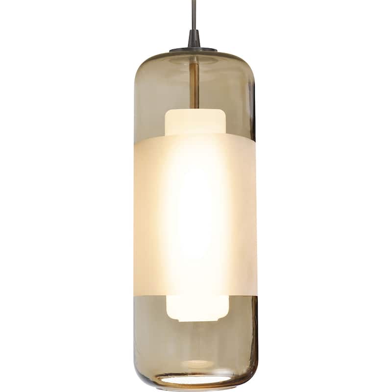 AFX Hermosa 1-light Satin Nickel 3000K LED Pendant