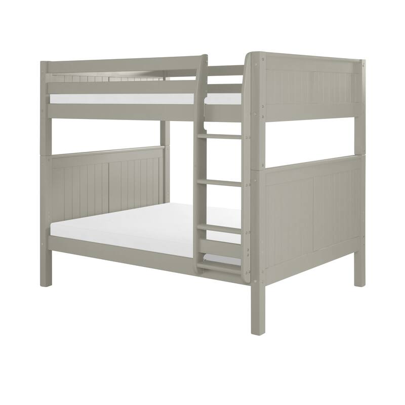 Camaflexi Full over Full Bunk Bed - Panel Headboard