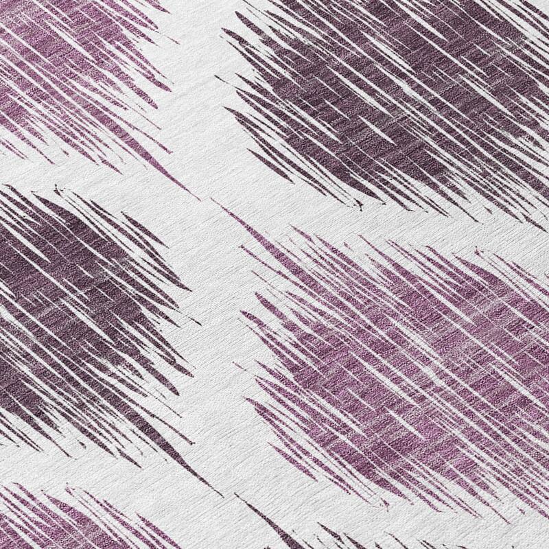 HomeRoots Ikat Transitional Rectangle Outdoor Rug