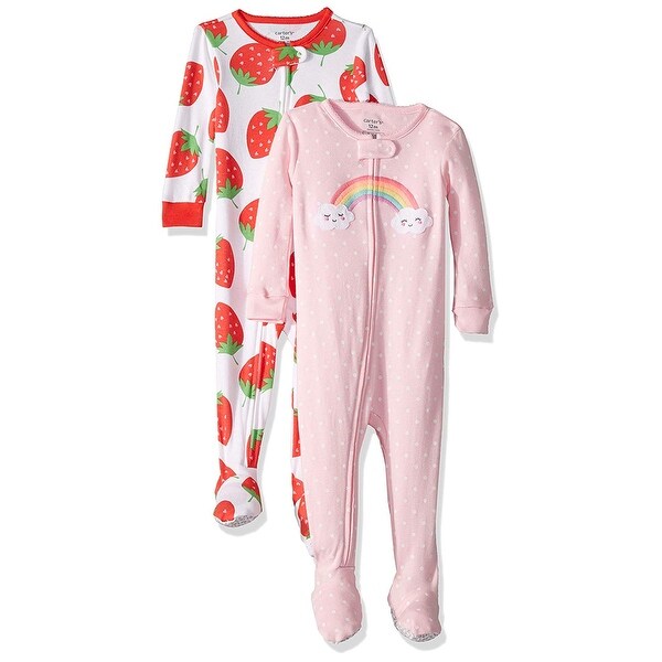 cotton footed pajamas 12 months