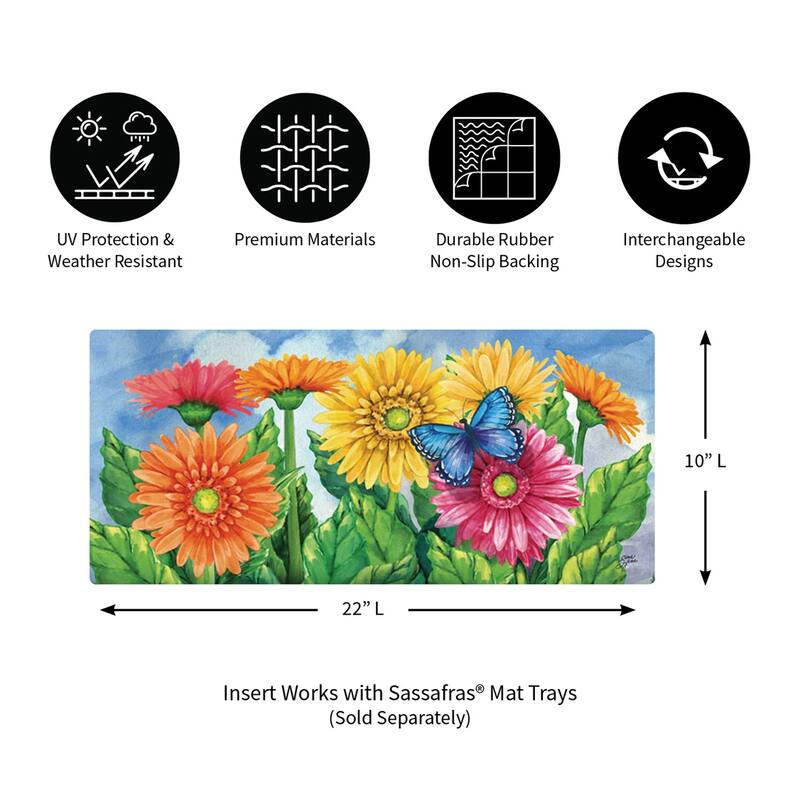 Gerbera Daisies Sassafras Switch Mat