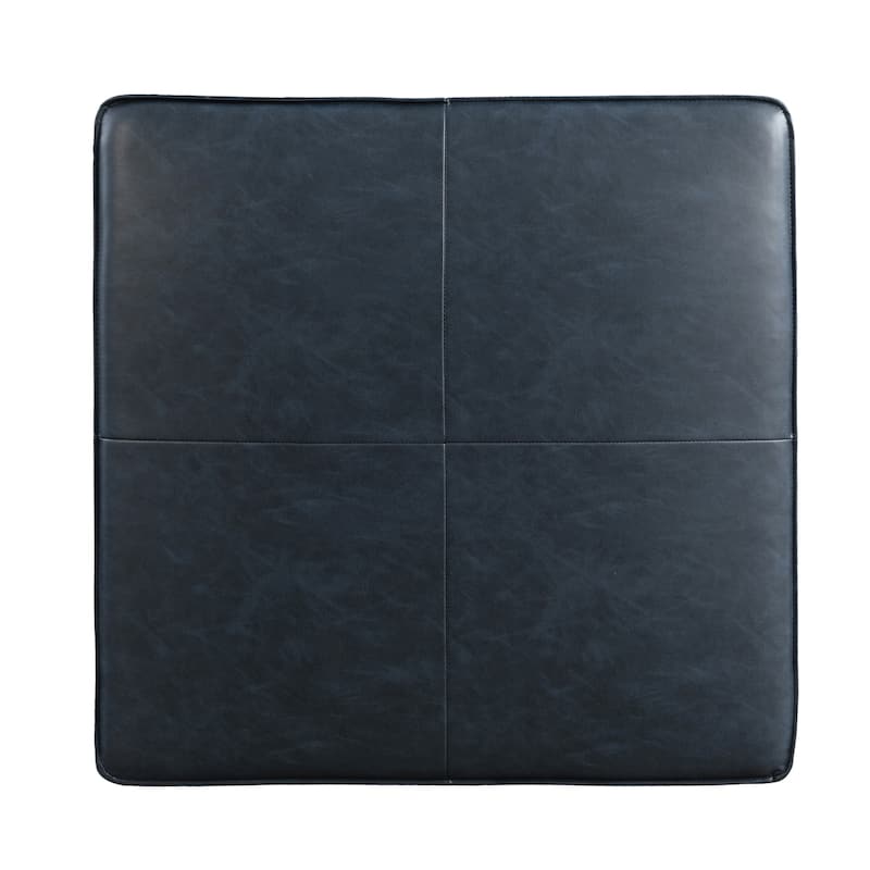 Studio Living Hanson Storage Ottoman in Faux Leather