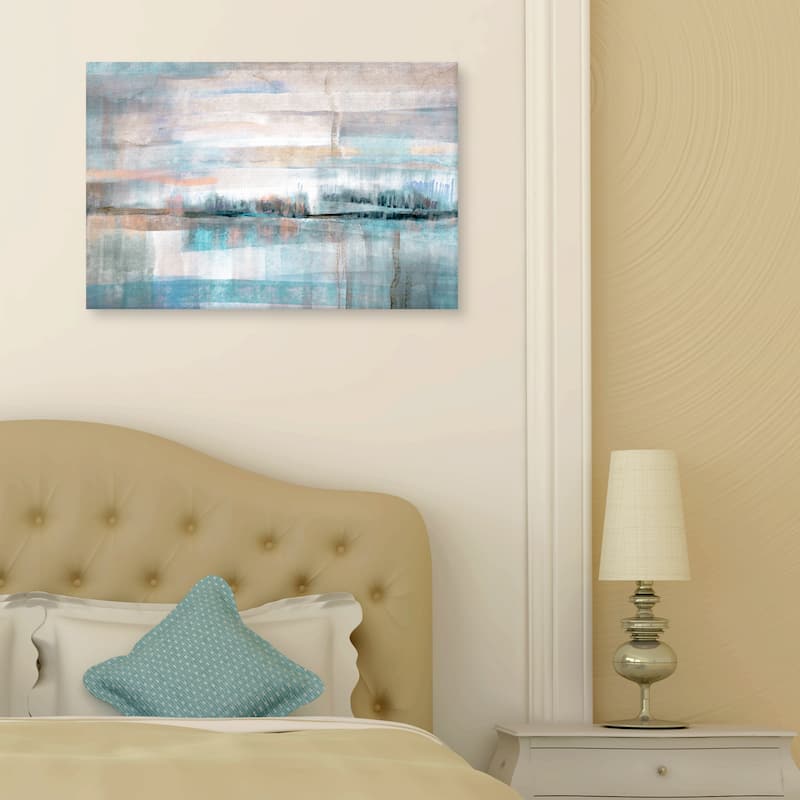 Pastel Valley by Nan Canvas Art Print