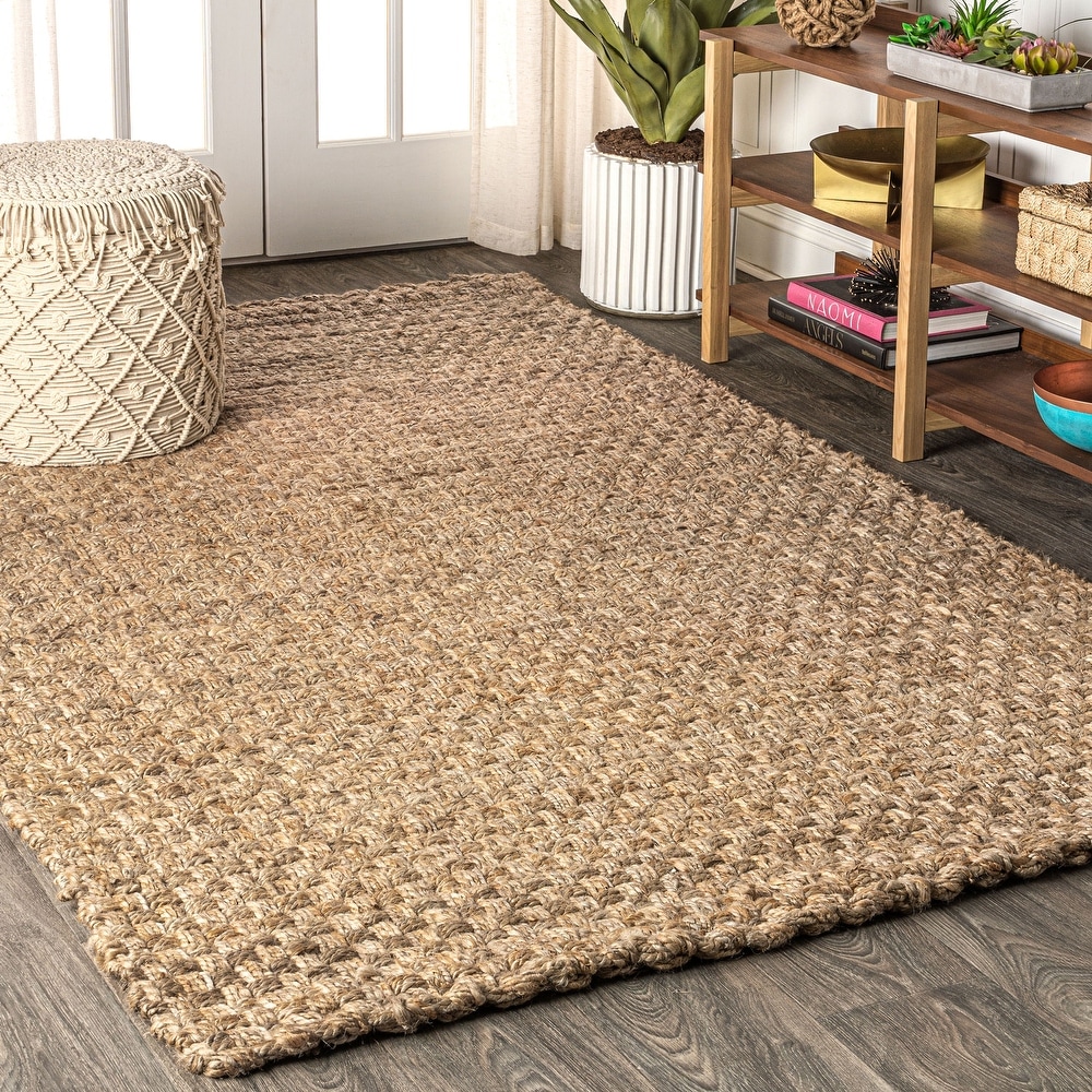 JONATHAN Y Ararat High-Low Pile Knotted Trellis Geometric Indoor/Outdoor  Area Rug - On Sale - Bed Bath & Beyond - 35644817