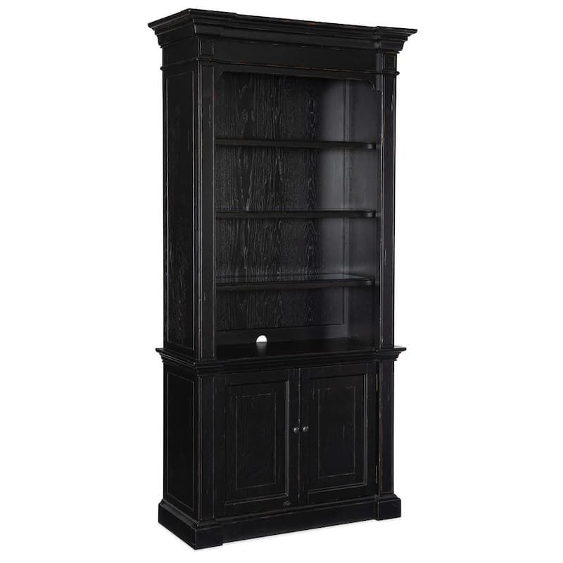 Hooker Furniture 5971-10445 Work Your Way 41" Wide 4 Shelf Pecan