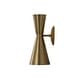 preview thumbnail 21 of 25, Rennnsan 2-Light Modern Industrial Cone Vanity Light in Brass/ Nickel