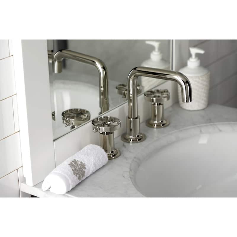Kingston Brass Belknap 1.2 GPM Widespread Bathroom Faucet with Pop-Up