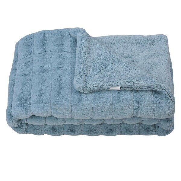 Bed bath and beyond sherpa throw discount