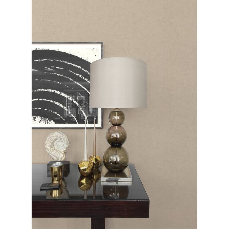 Advantage Steno Light Brown Plaster Wallpaper