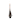 Transpac Natural Material 26 in. Black Halloween Weighted Witch Broom