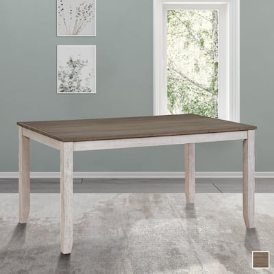 Samuel 2-tone Rectangular Dining Table