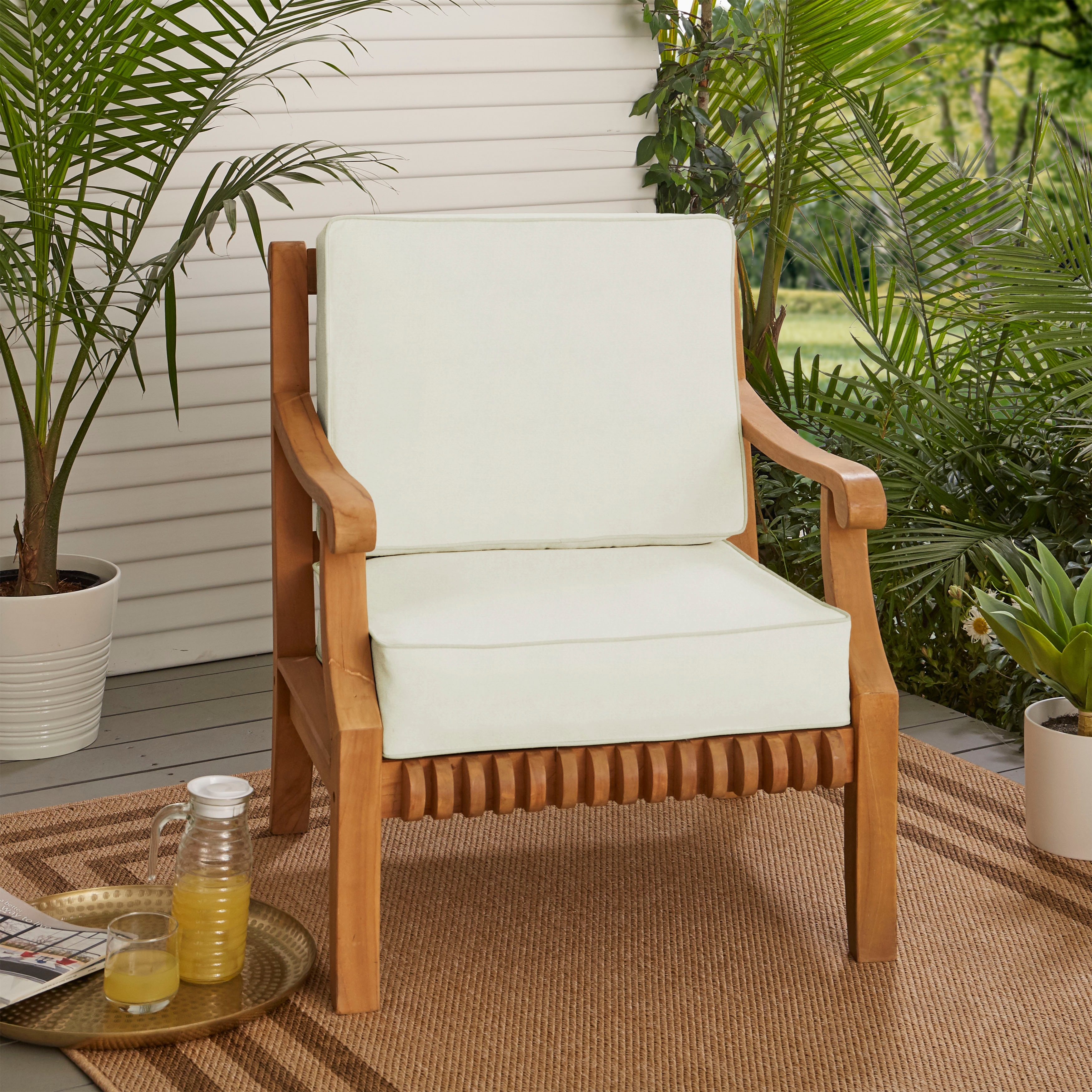 Sunbrella sales cushion set