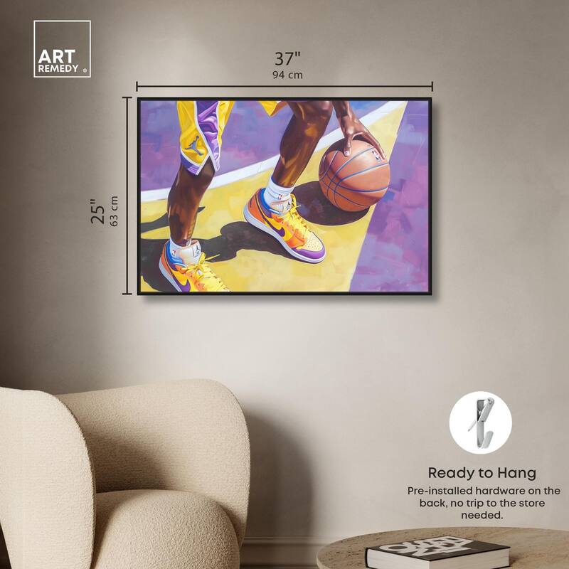 Legend Court Canvas by Art Remedy