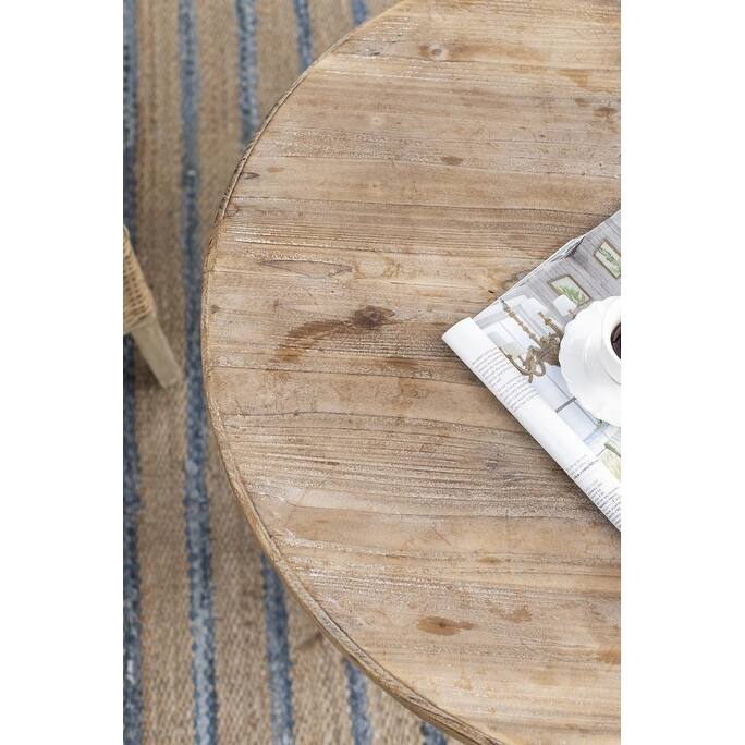 Antique Round Wood Table
