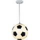 preview thumbnail 2 of 1, Eclectic 1 Light Soccer Ball Kids Light