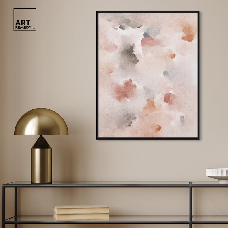 Art Remedy Cocadas Confectionery Framed Watercolor Boho Abstracts