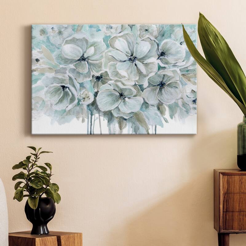 Teal Harmony I Premium Gallery Wrapped Canvas - Ready to Hang