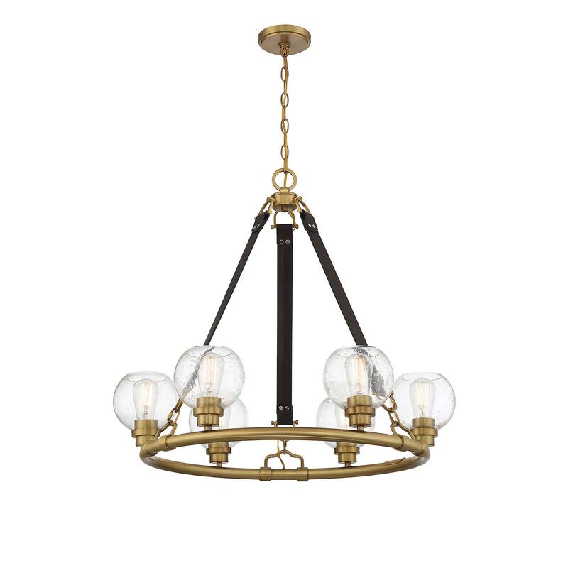 Savoy House 1-1838-6 Bozeman 6 Light 29" Wide Ring Chandelier