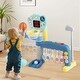 preview thumbnail 2 of 4, Toddler Hoop 5-in-1 Height-Adjustable Kids' Sports Activity Center - Multi-color