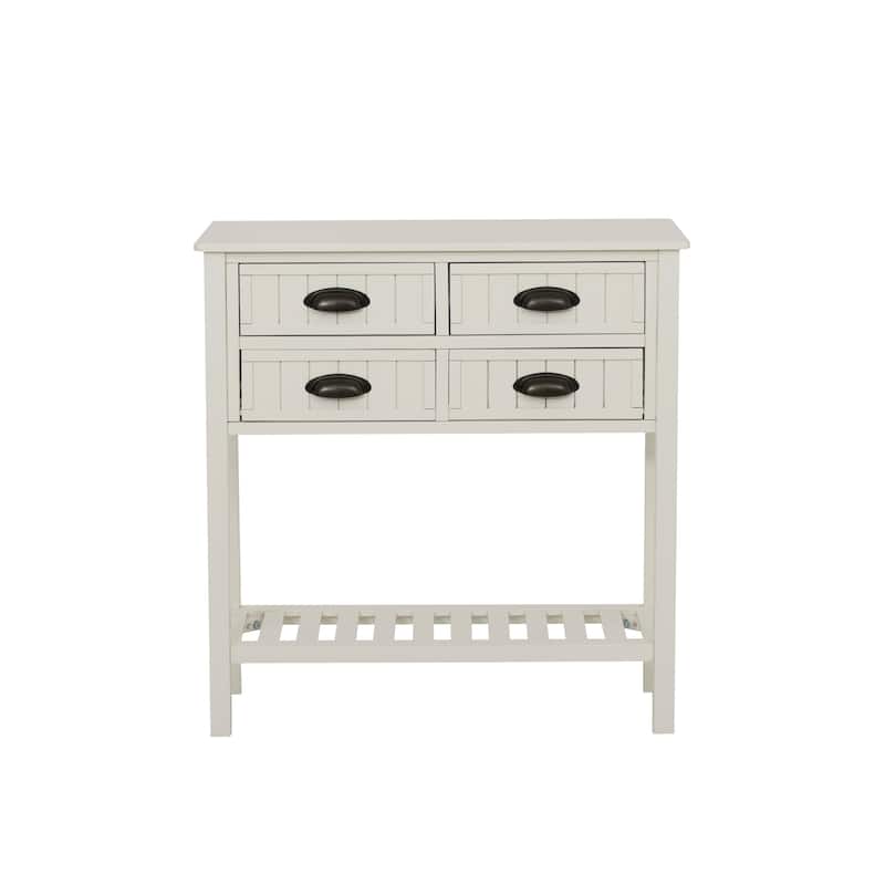 Crestway Antique Solid Wood Entryway Console Table