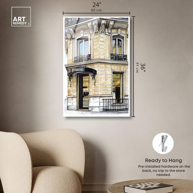 Doll Memories - Glamorous Drama Acrylic by Art Remedy, Ready to Hang