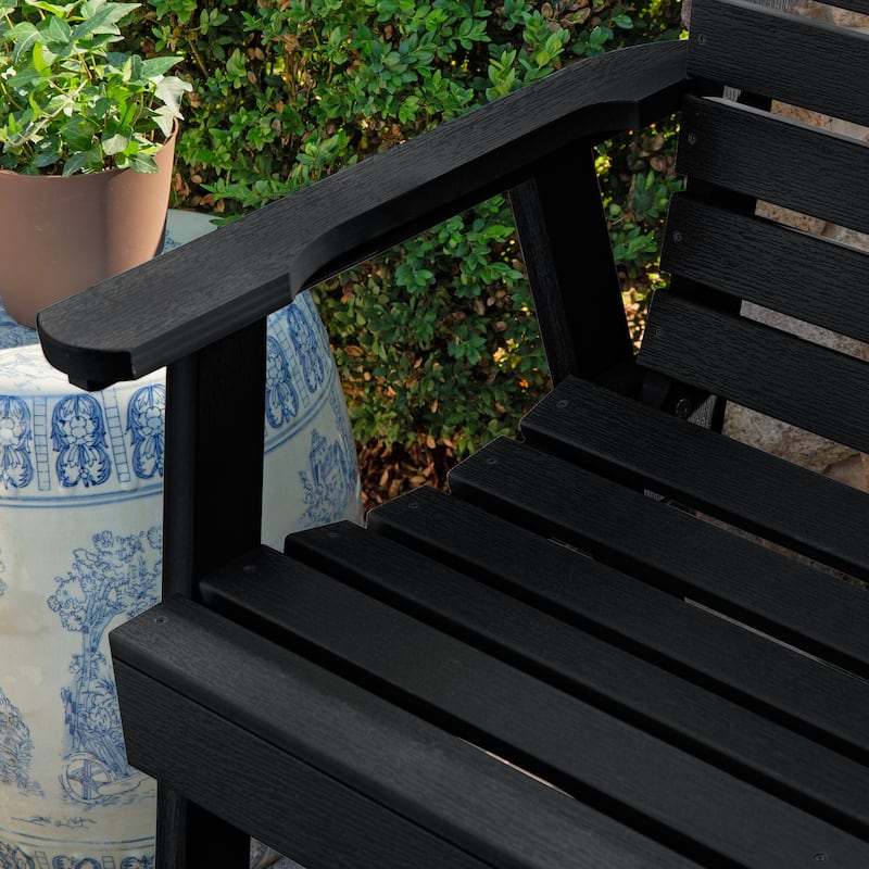HIGHWOOD Weatherly 5-foot Eco-friendly Synthetic Wood Garden Bench