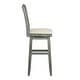 preview thumbnail 37 of 65, Eleanor Double X Back Wood Swivel Bar Stool by iNSPIRE Q Classic