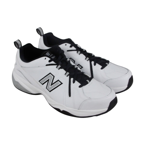 New Balance Entranement Mens White Synthetic Athletic Lace Up Training Shoes