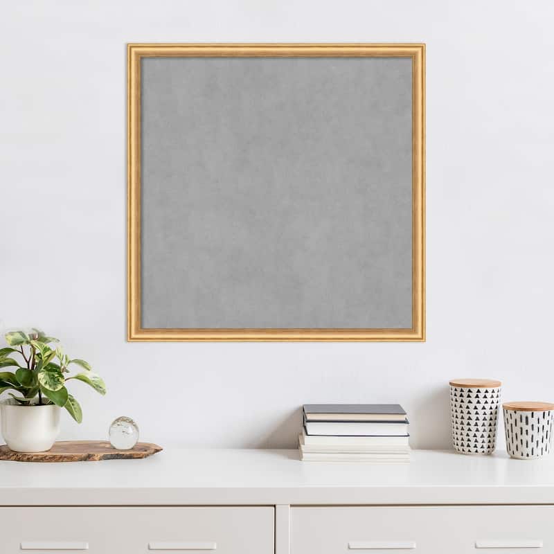 Amanti Art Salon Scoop Gold Framed Magnetic Board