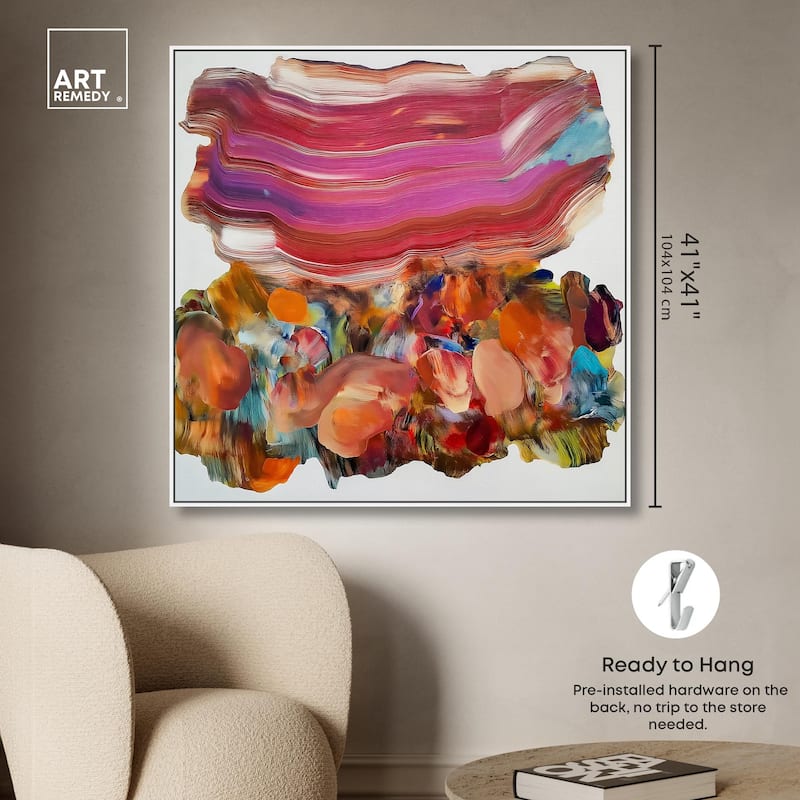 Flow State I Canvas by Art Remedy