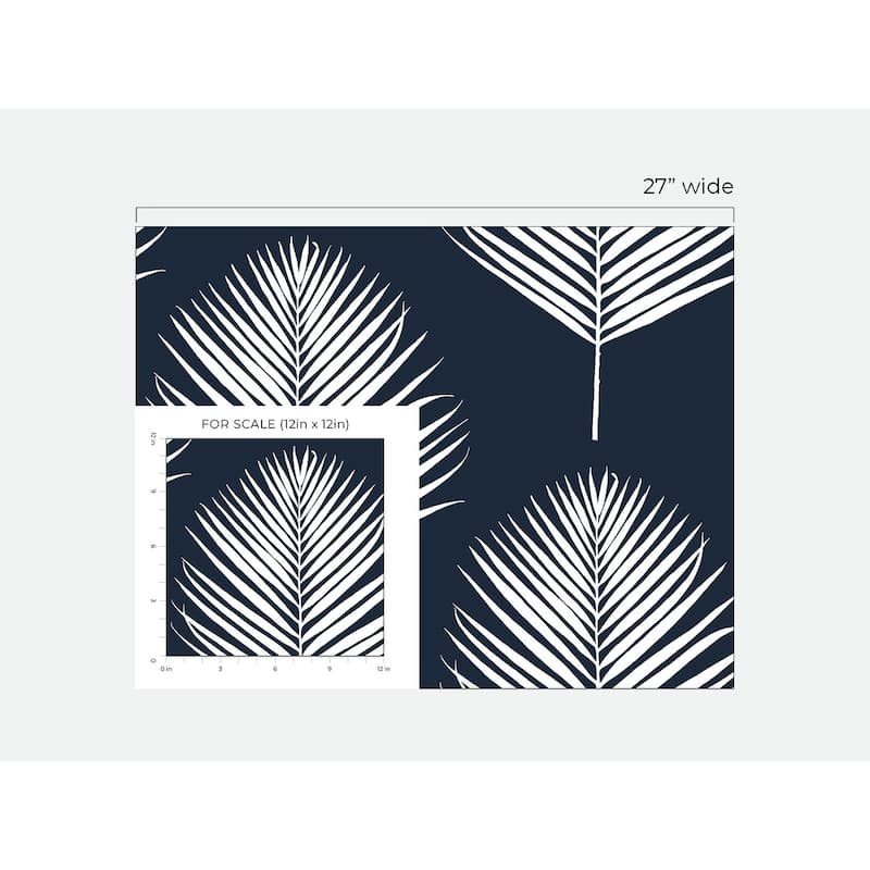 Luxe Haven Maui Palm Peel and Stick Wallpaper
